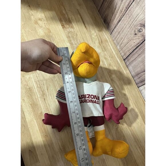 1994 Stuffins Arizona Cardinals Mascot Plush 11” - Picture 8 of 8